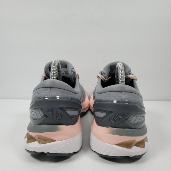 Asics Gel-Kayano 27 Women's Gray Pink Running Shoes F580521 US Size 10 - Picture 4 of 8